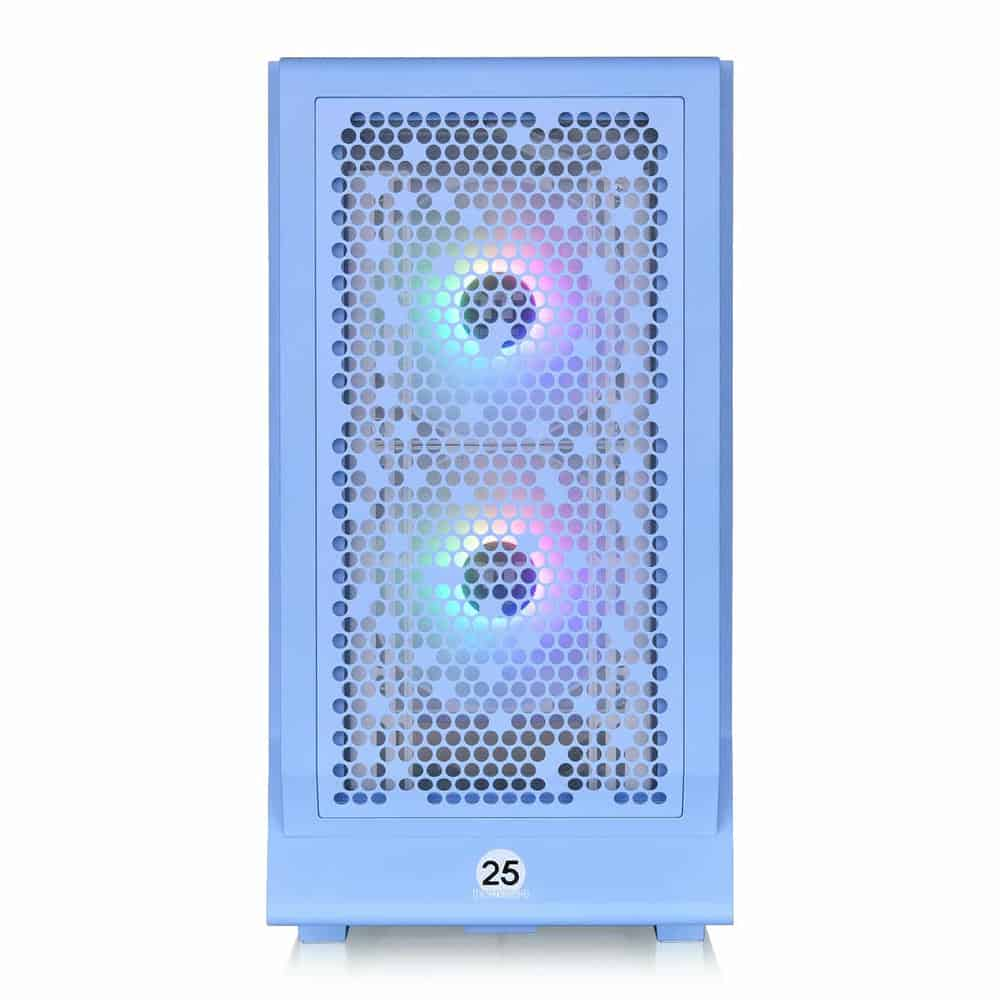 (image for) ThermalTake Ceres 330 TG ARGB Hydrangea Blue Mid Tower PC Case